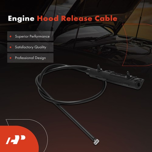 Cable de liberación de capó delantero A-Premium para BMW E46 320i 325i 325xi 330i 330xi - Imagen 3 de 9