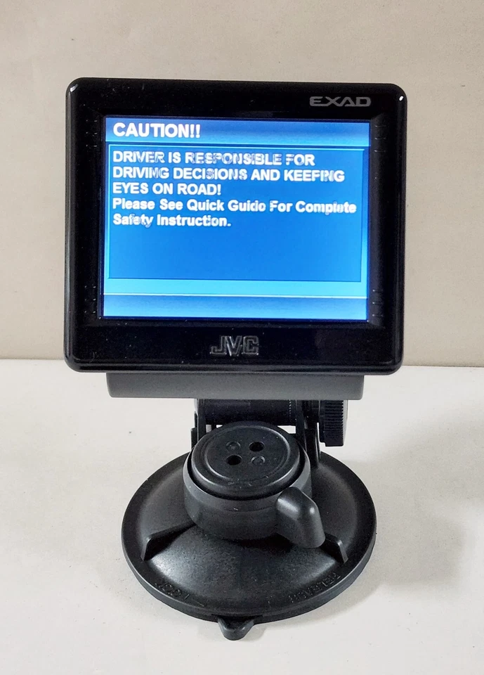 JVC Portable EXAD Navigation GPS KV-PX9B - Image 3 of 4