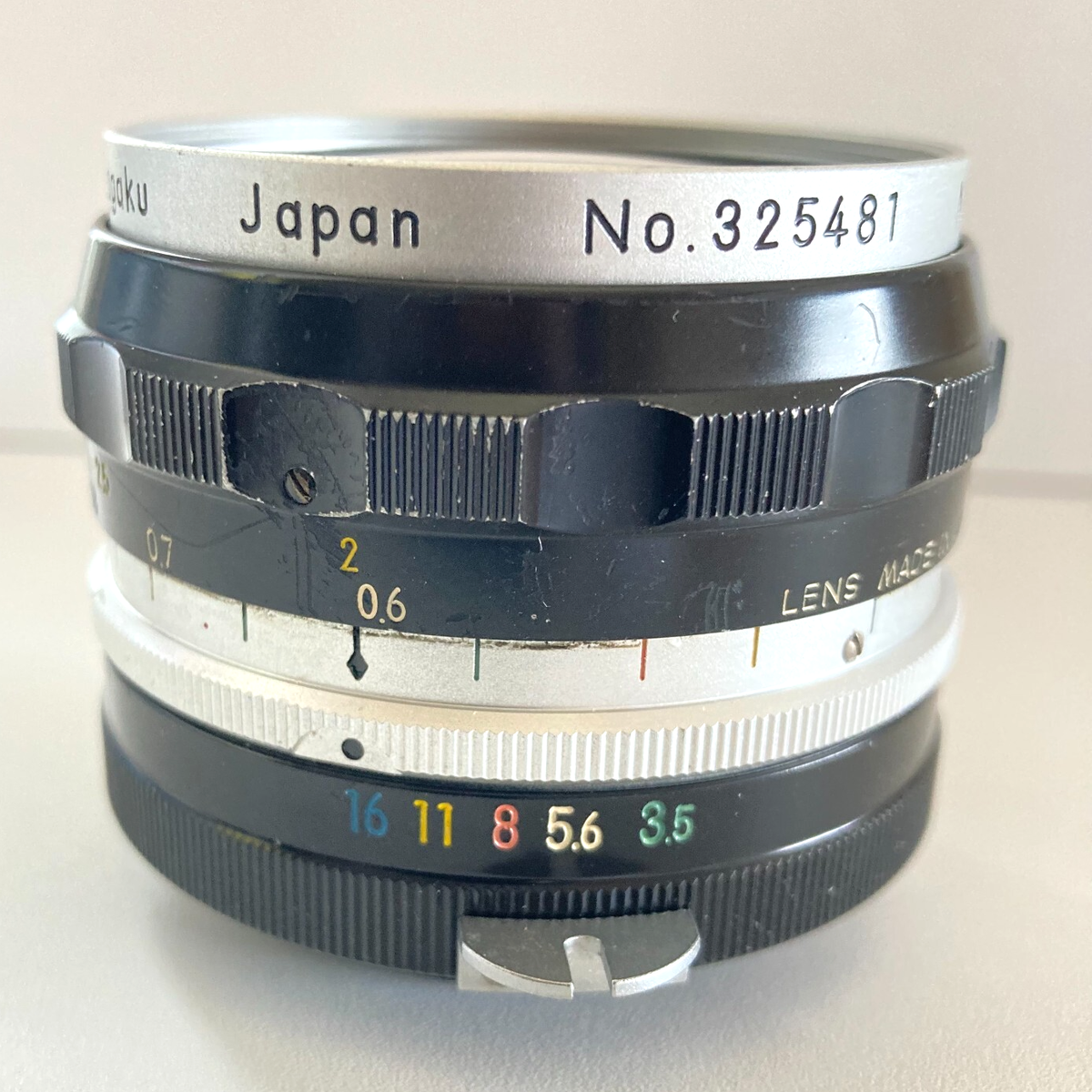 Nippon kogaku 28mm 3.5 Nikon ニコン Vintage Nikon Nippon Kogaku NIKKOR-H Auto 28mm F3.5 nonAI Used