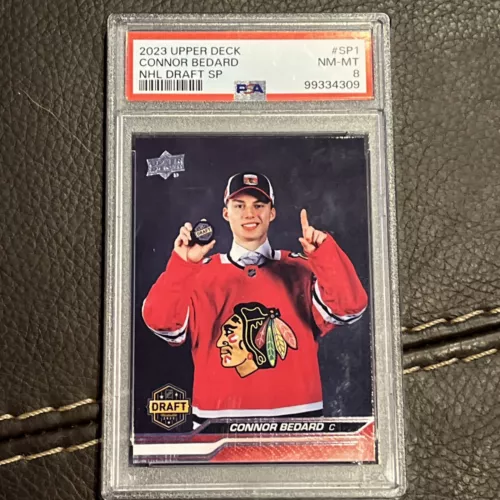2023-24 Upper Deck Series 1 Connor Bedard Rookie Card Easter Egg, SSP #SP-1
