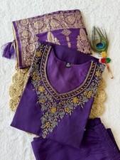 Pakistani Salwar Kameez Readymade 3 Piece Suits Wedding Party Handwork Dress New