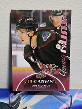 2021-22 Upper Deck Series 1 Hockey LANE PEDERSON #C99 YOUNG GUNS CANVAS ROOKIE