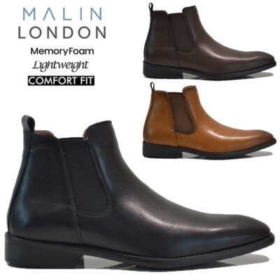 HERREN MEMORY FOAM BROGUE LÄSSIG SMART CHELSEA HÄNDLER STIEFELETTEN ARBEIT SCHUHE STIEFEL GRÖSSE