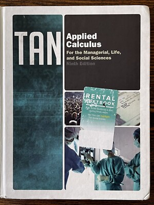 Applied Calculus for the Managerial, Life, and Social Sciences - VeryGOOD