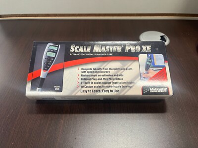 Calculated Industries 6135 Scale Master Pro XE Advanced Digital Plan Measure