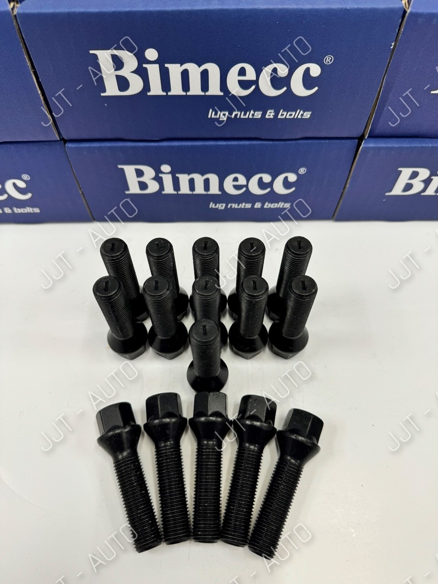 Black Bolts Fits Audi A1 A2 A3 A4 All Models M14x1.5 x 16 33mm R13 Radius alloy | UK Black Bolts Fits Audi A1 A2 A3 A4 All Models M14x1.5 x 16 33mm R13 Radius alloy | UK