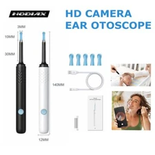 HD LED Ear Camera Otoscope Ear Wax Pick Cleaner Set Removal Kits for Kids Adults