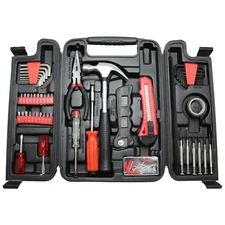 NEW BlueDot Trading 142-Piece Hand Tool Set FREE CASE ~ US Seller ~Free Shipping