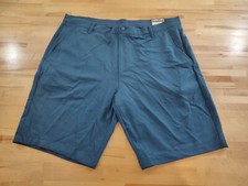 Men's Kirkland Stretch Moisture Wicking Performance Shorts UPF 50 Blue Size 40