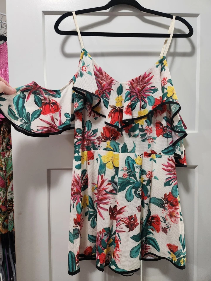 Mameluco floral Flying Tomato talla M para mujer Foto 2 de 4