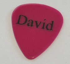 David Bowie Guitar Pick Vintage Concert Tour Stage Artist Plectrum Rock Legend