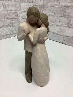 Willow Tree Promise 2003 Embracing Couple 9'' Figurine Demdaco Susan Lordi Statue