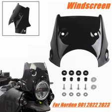 Motorcycle Front Fairing Black Windshield Mounting Kit For Norden 901 2022 2023