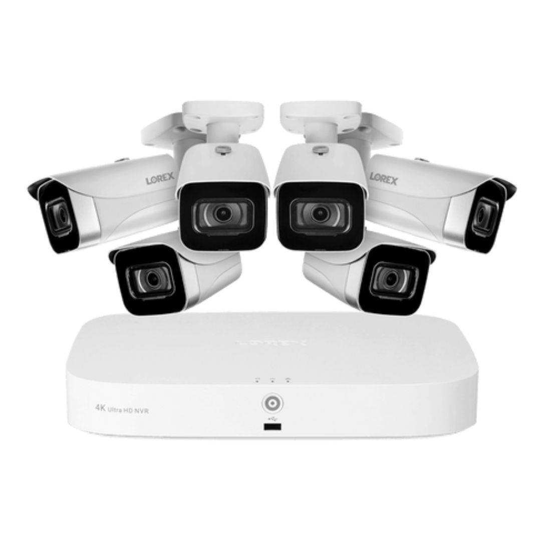 Lorex 4K 16-Camera Capable 2TB NVR System with Bullet Cameras