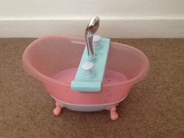 baby annabell bath and shower