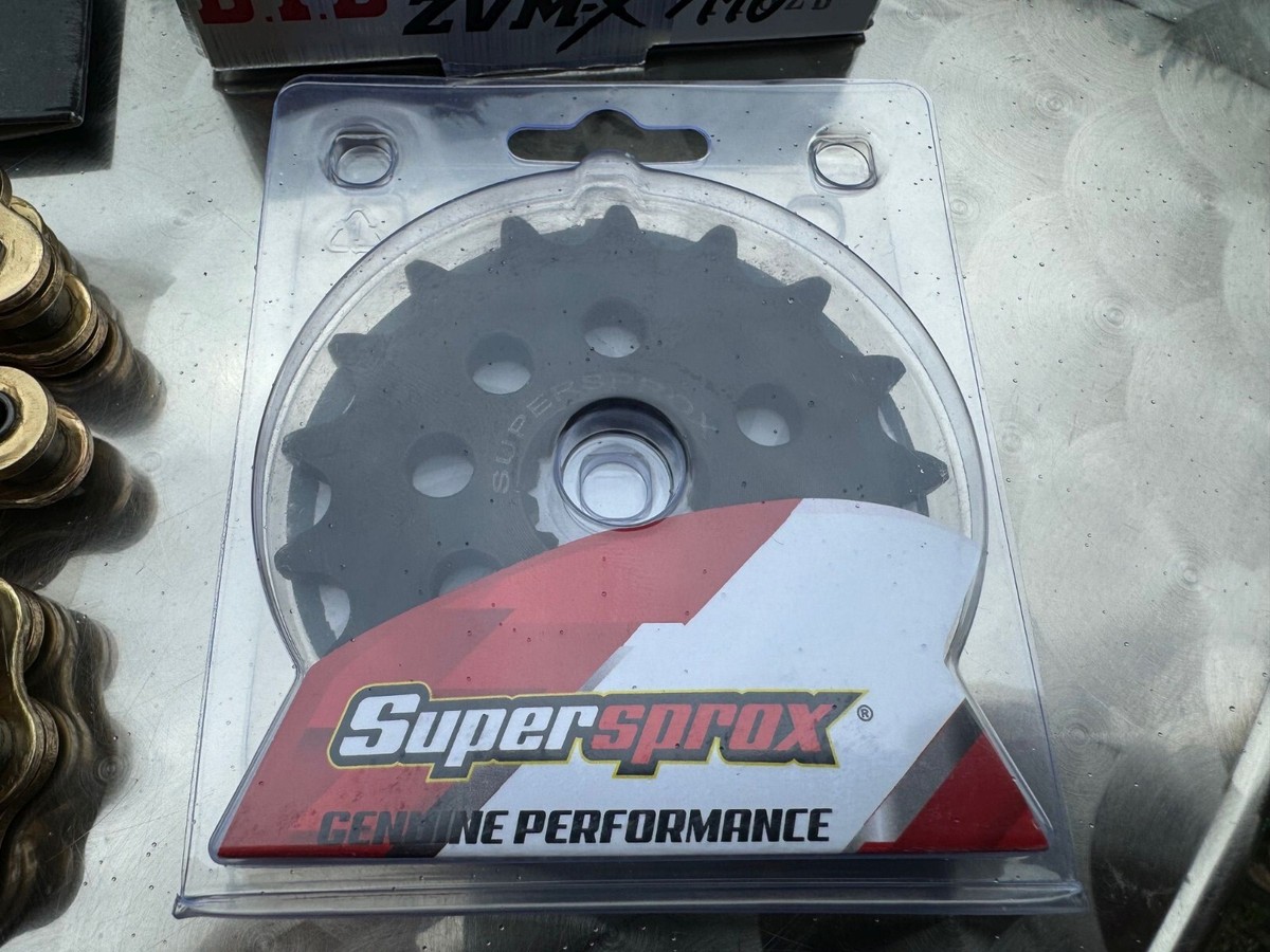 スパー10 Supersprox Stealth Chain Kit for Kawasaki ZX-10R, 17-39-110