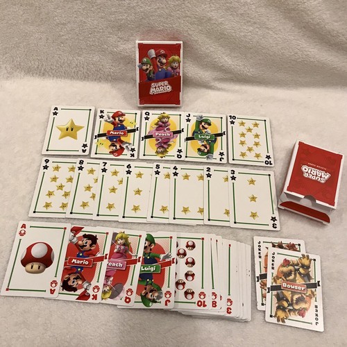 Super Mario Deck Playing Cards Nintendo Promotional “Not For Resale” 2020 SEALED