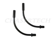 MTB Road BMX Bike V-Brake Stainless Cable Noodle Guide 90 Degree Black 1 Pair