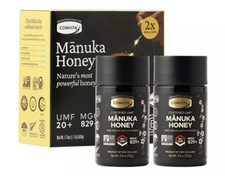 Comvita Certified UMF 20 MGO 829 Raw Manuka Honey 8.8 Oz 2-Pack