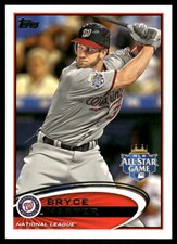 Is This the Best Bryce Harper Card? 2012 Bowman Platinum Bat Plate Surfaces 13