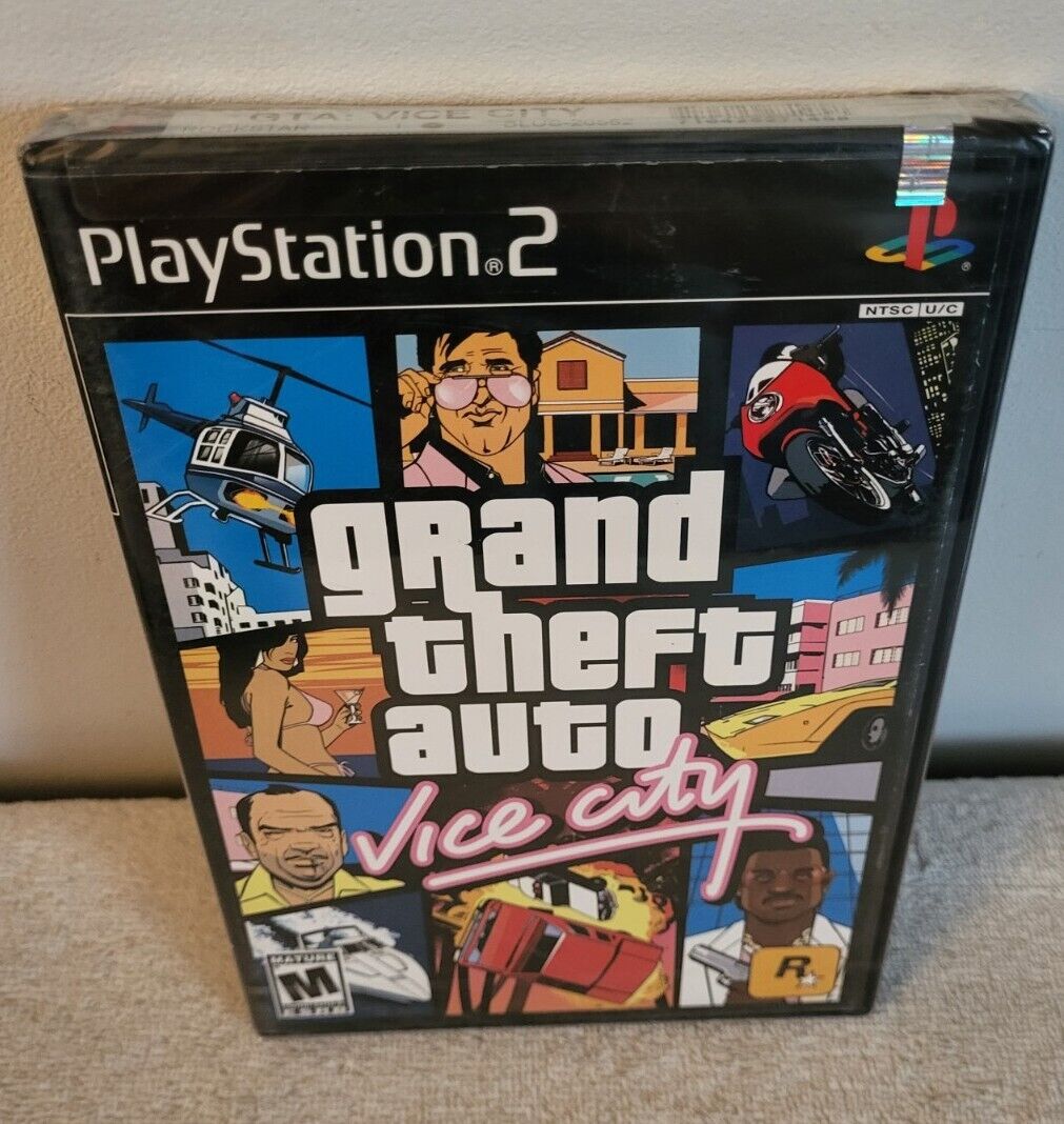 Grand Theft Auto: Vice City (2002), PS2 Game