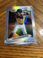 2022 Elite Extra Edition Prizm Optic Holo #102 Dylan O'Rae Milwaukee Brewers
