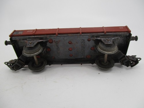 AV333 MARKLIN HO 1/87 1:87 WAGON TOMBEREAU A BORDS BAS RIV REF ? MARRON - Imagen 8 de 8