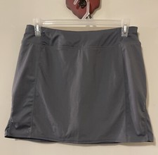 Tangerine Womens XL Gray Performance Athletic Style Stretchy Skort A4708