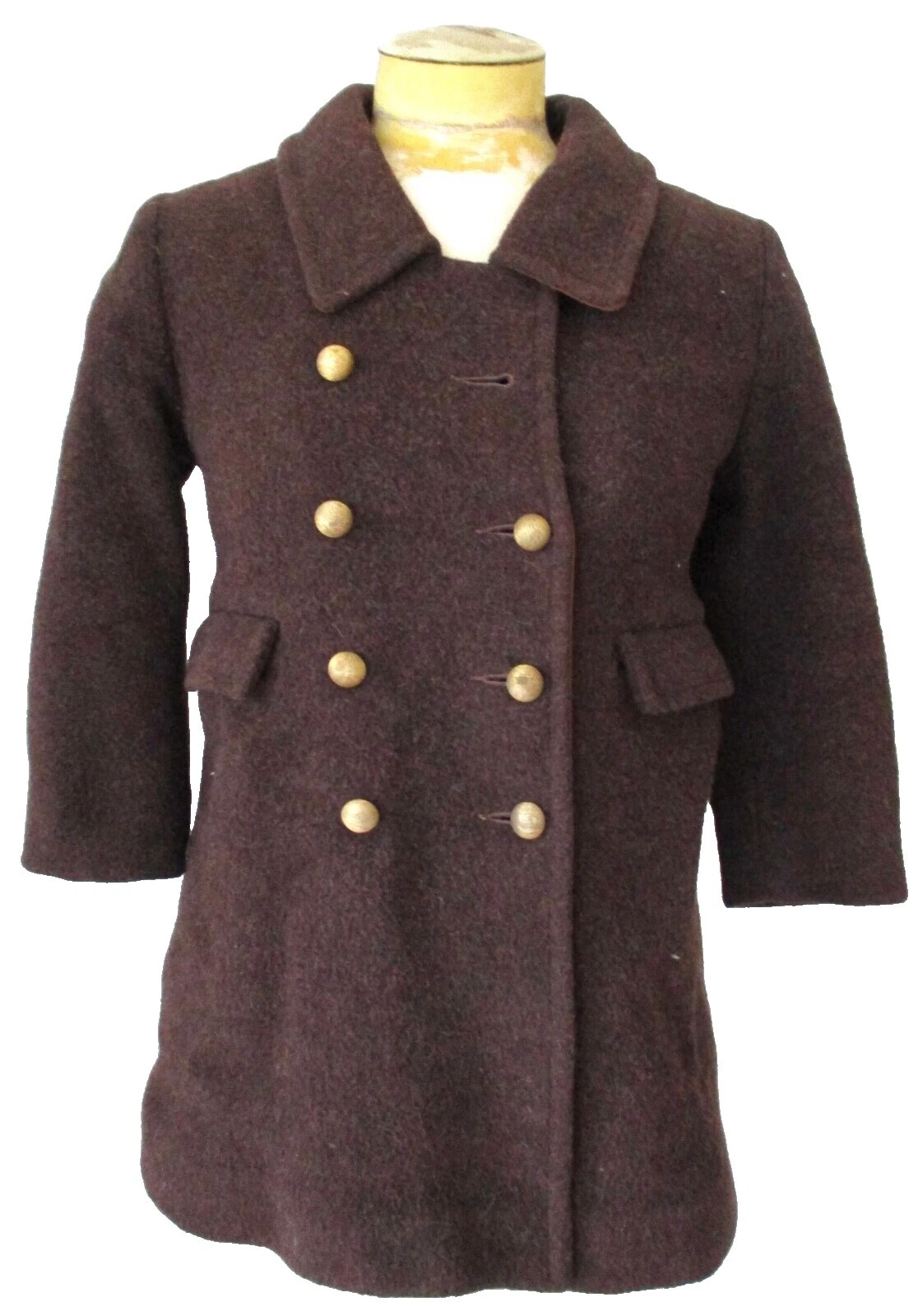 Rockabilly Manga Larga Abrigos y chaquetas abrigos Vintage para Niños