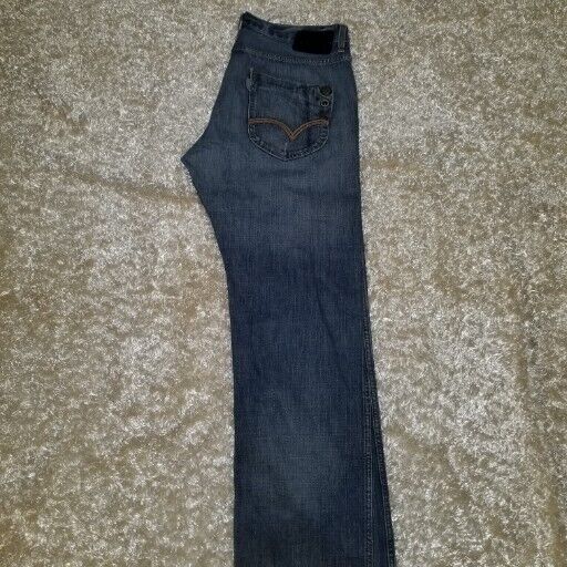 Men's Vintage Levi's SilverTab Baggy Jeans Black Label 36x30 Men's Vintage Levi's SilverTab Baggy Jeans Black Label 36x30