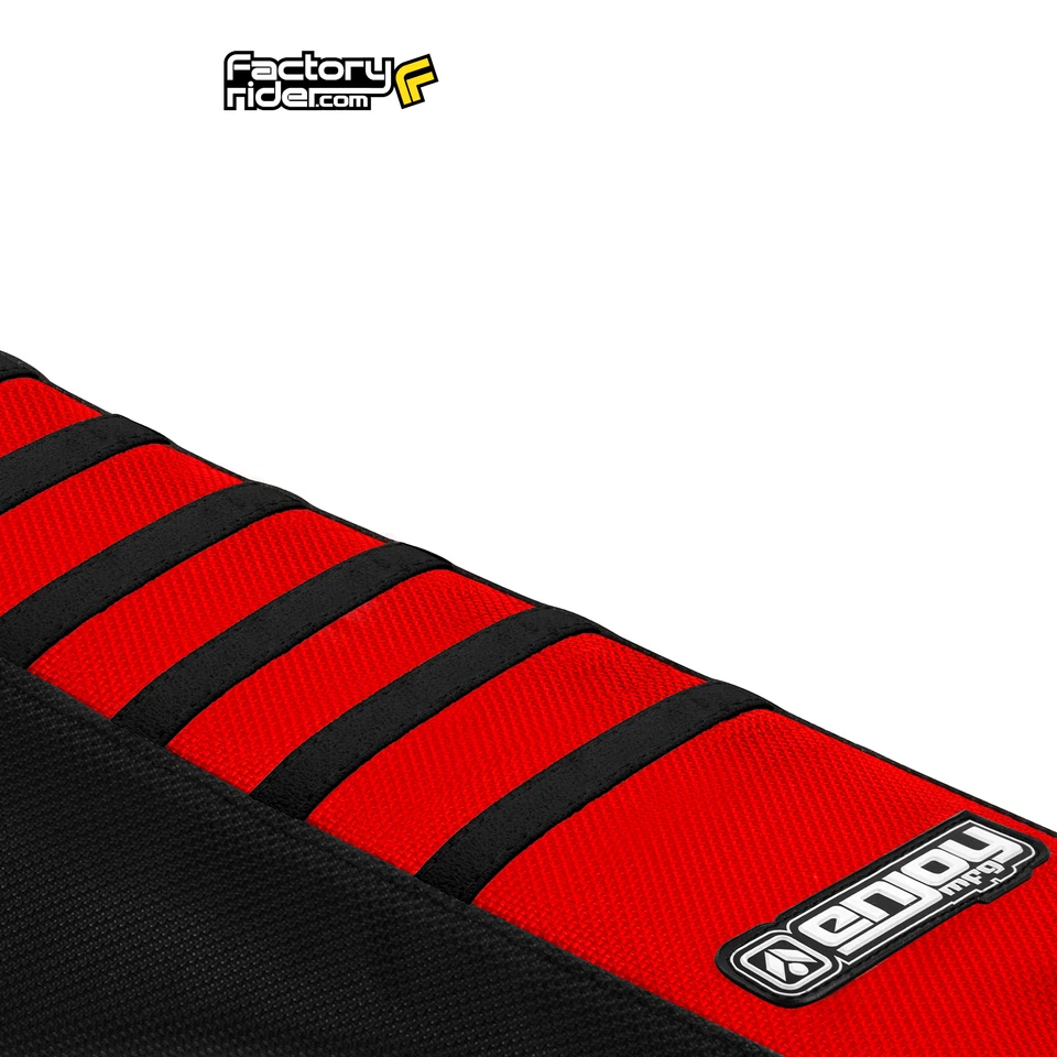 Cubierta de asiento Husqvarna WR-CR 125 2009-2013 LADOS NEGROS/TEPA ROJA/COSTILLAS NEGRAS #139 Foto 3 de 4