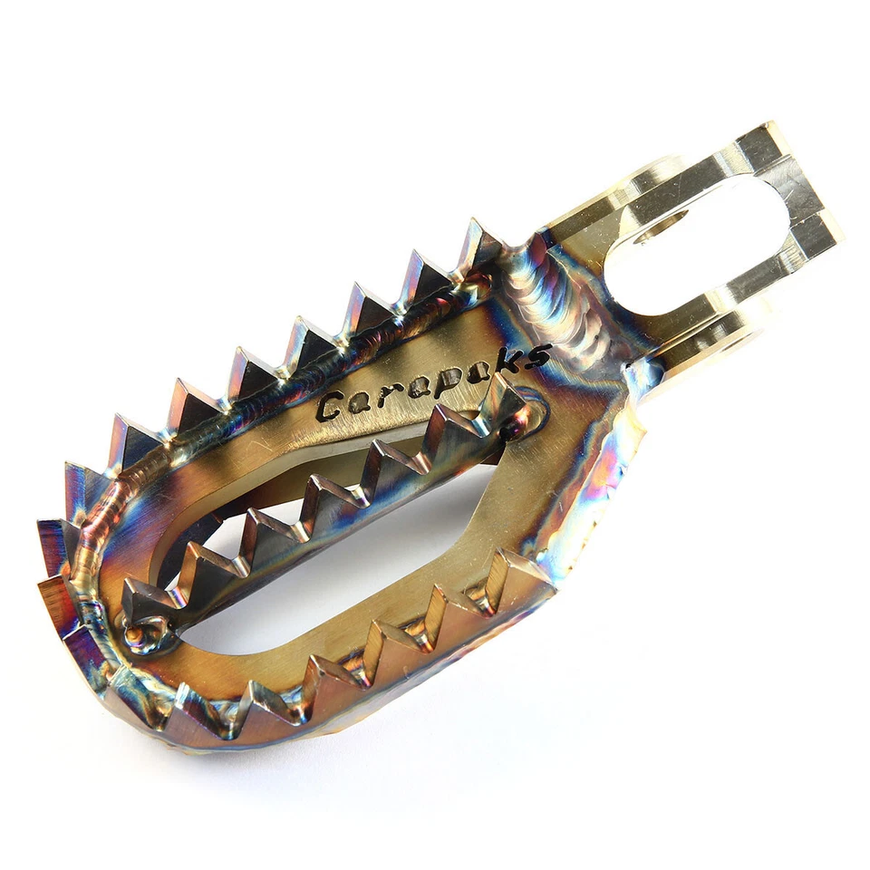 CARAPAKS Foot Pegs fits KTM Husqvarna GASGAS 10 mm lower offset - Изображение 2 из 4