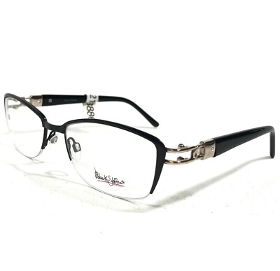 Roberto Steffani RS 159 COL 90 Brille Rahmen Schwarz Cat Eye 54-18-140