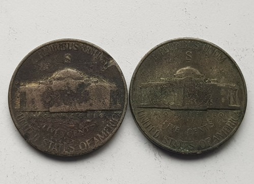 US 1942-1945 PDS Mints Jefferson Wartime Nickel 35% Silver Coins Choose Yours - Picture 18 of 26