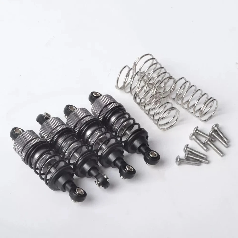 4PCS Aluminium Oil Shocks Absorber 55mm for 1/10 RC on Road Drift Touring Car - Image 3 of 4