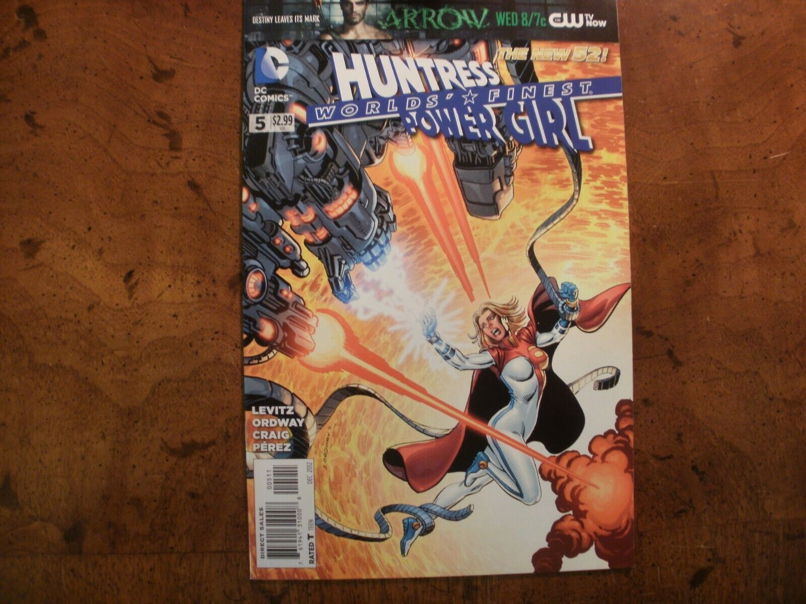 VF DC New 52 Comic: WORLDS FINEST #5 (Vol 3) Power Girl Huntress Boom Tube  Trip | eBay