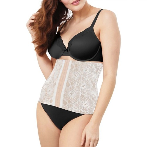 Maidenform Damen Flexees Formen feste Kontrolle Spitze Taillentrainer W82006 klein