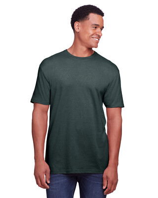 SEAN TOWN★UNISEX_USA COTTON UNISEX MTM 6色 Gildan Men's Softstyle 4.6 oz. Cotton Poly Short Sleeves CVC
