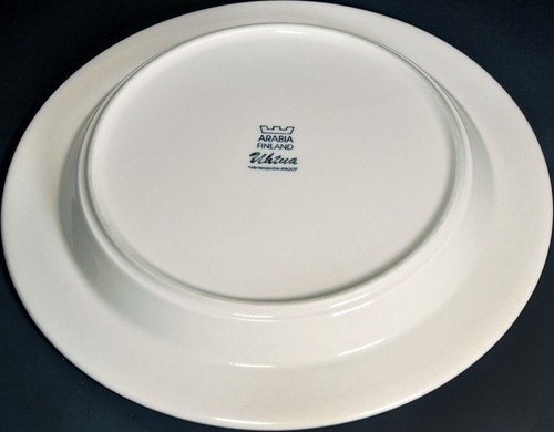 Set of 5 Arabia of Finland Uhtua Stoneware 10" Dinner Plates Mid Century - Picture 2 of 3