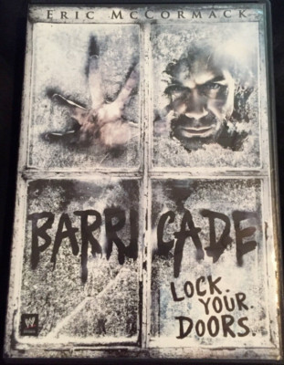 Barricade DVD rated PG-13, 82mins long staring WWE's Eric McCormack 2012