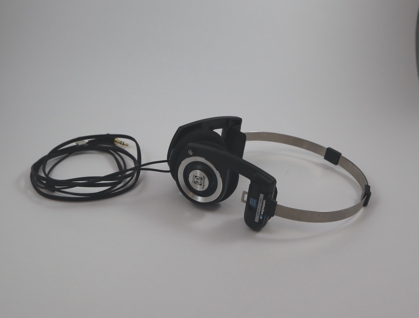 Koss Porta Pro On Ear Headphones with Case, Black / Silver