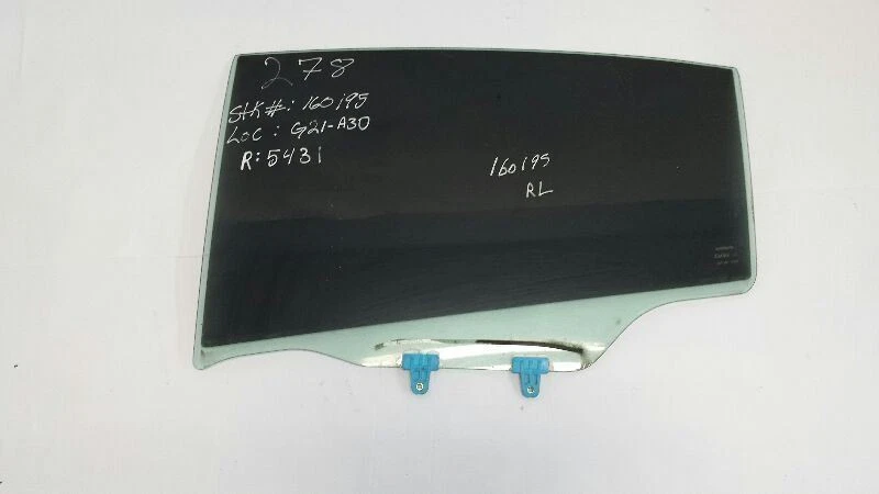 Cristal puerta trasera izquierda OEM 2004 2005 2006 2007 2008 Nissan Máxima SE Foto 3 de 4