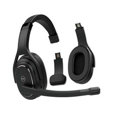 Rand McNally ClearDryve 220 Convertible Wireless Bluetooth 2-in-1 Headset, Black