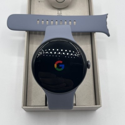 Google Pixel Watch 4 (45mm) Wi-Fi Model Santin Moonstone Color (READ)