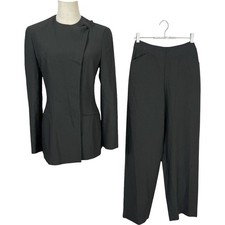 Good condition GIORGIO ARMANI Giorgio Armani Ladies' Collarless Suit Jacket