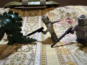 LEGO 79121 Teenage Mutant Ninja Turtles Sub w/ Leatherhead 2 Kraang Incomplete