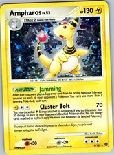 Ampharos 1/132 Holo Rare Secret Wonders Pokemon Lightly Played w/ Holo Bleed on eBay