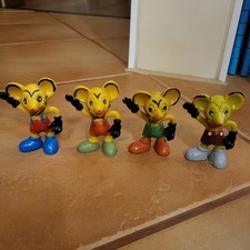 4 DDR Vintage Figuren Nachahmung Micky Maus, PGH Effelder Maus