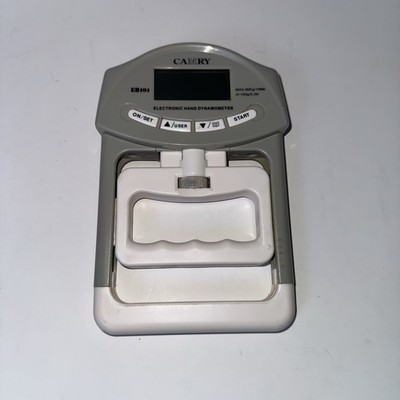 CAMRY Digital Hand Dynamometer Grip Strength Measurement Meter LED EH101 tested