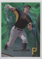 2017 Bowman Platinum Top Prospects Green 8/99 Mitch Keller #TP-MK 0d4